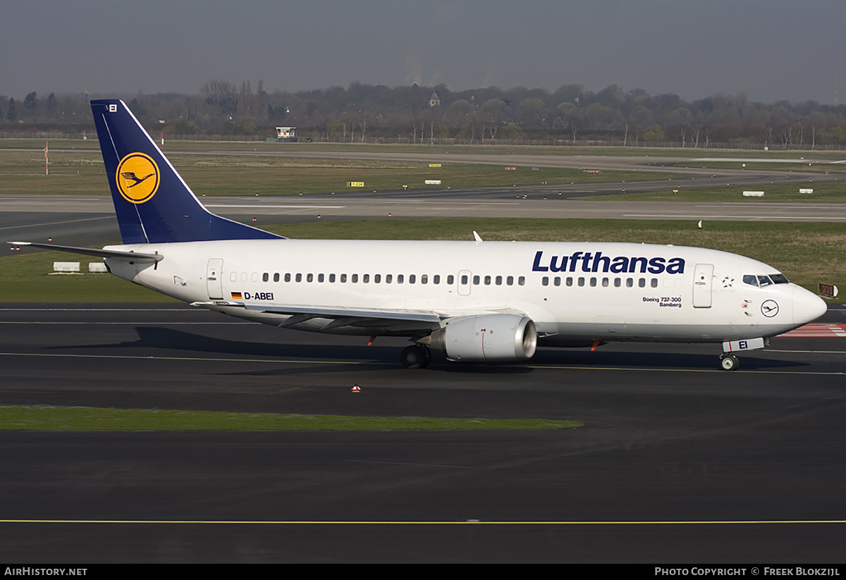 Aircraft Photo of D-ABEI | Boeing 737-330 | Lufthansa | AirHistory.net #434909