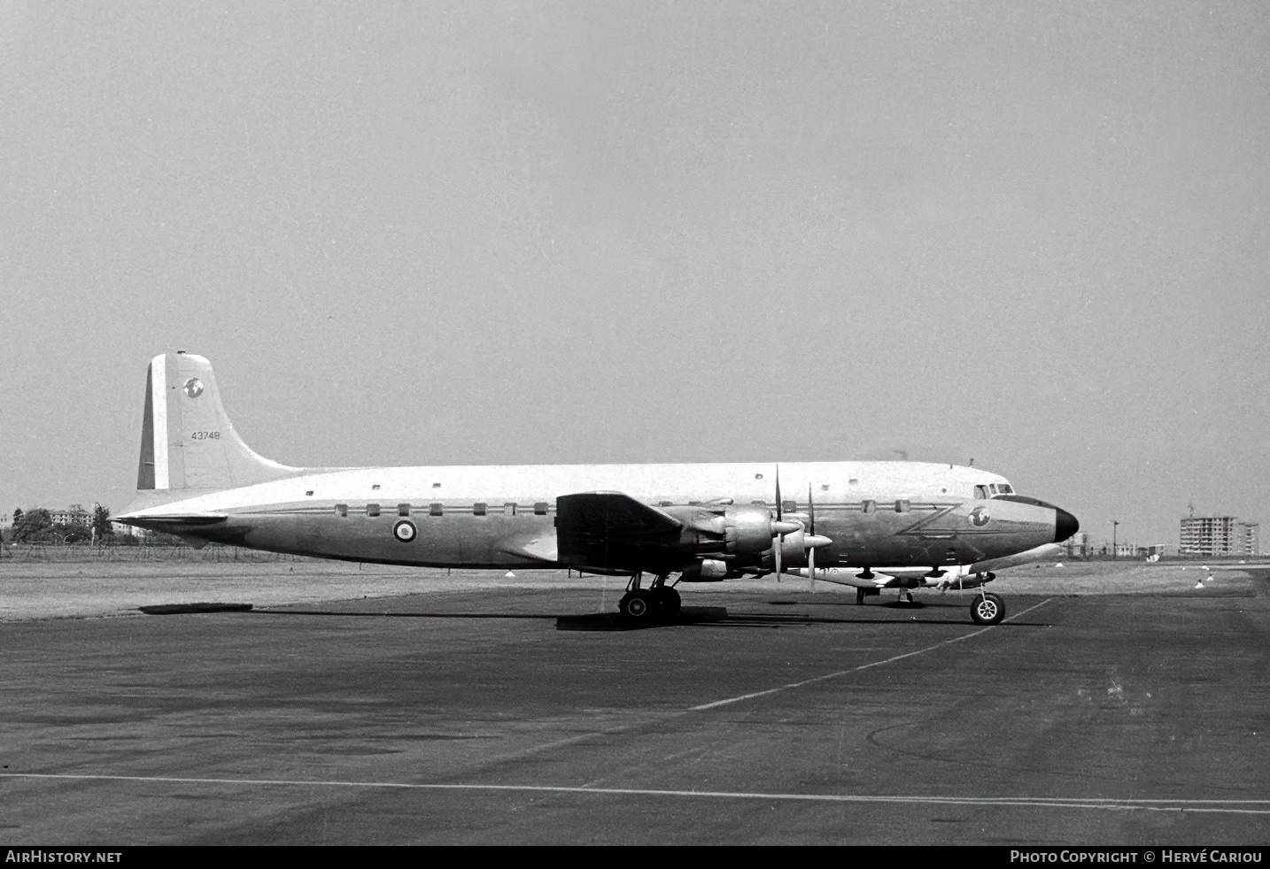 Aircraft Photo of 43748 / F-RAFB | Douglas DC-6B | France - Air Force | AirHistory.net #434919