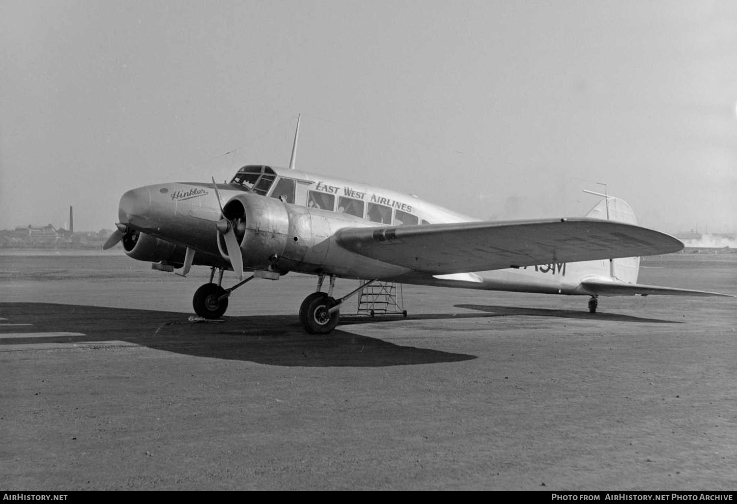 Aircraft Photo of VH-ASM | Avro 652A Anson I | East-West Airlines | AirHistory.net #434928