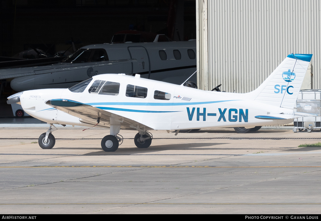 Aircraft Photo of VH-XGN | Piper PA-28-181 Archer TX | SFC - Sydney Flight College | AirHistory.net #434931