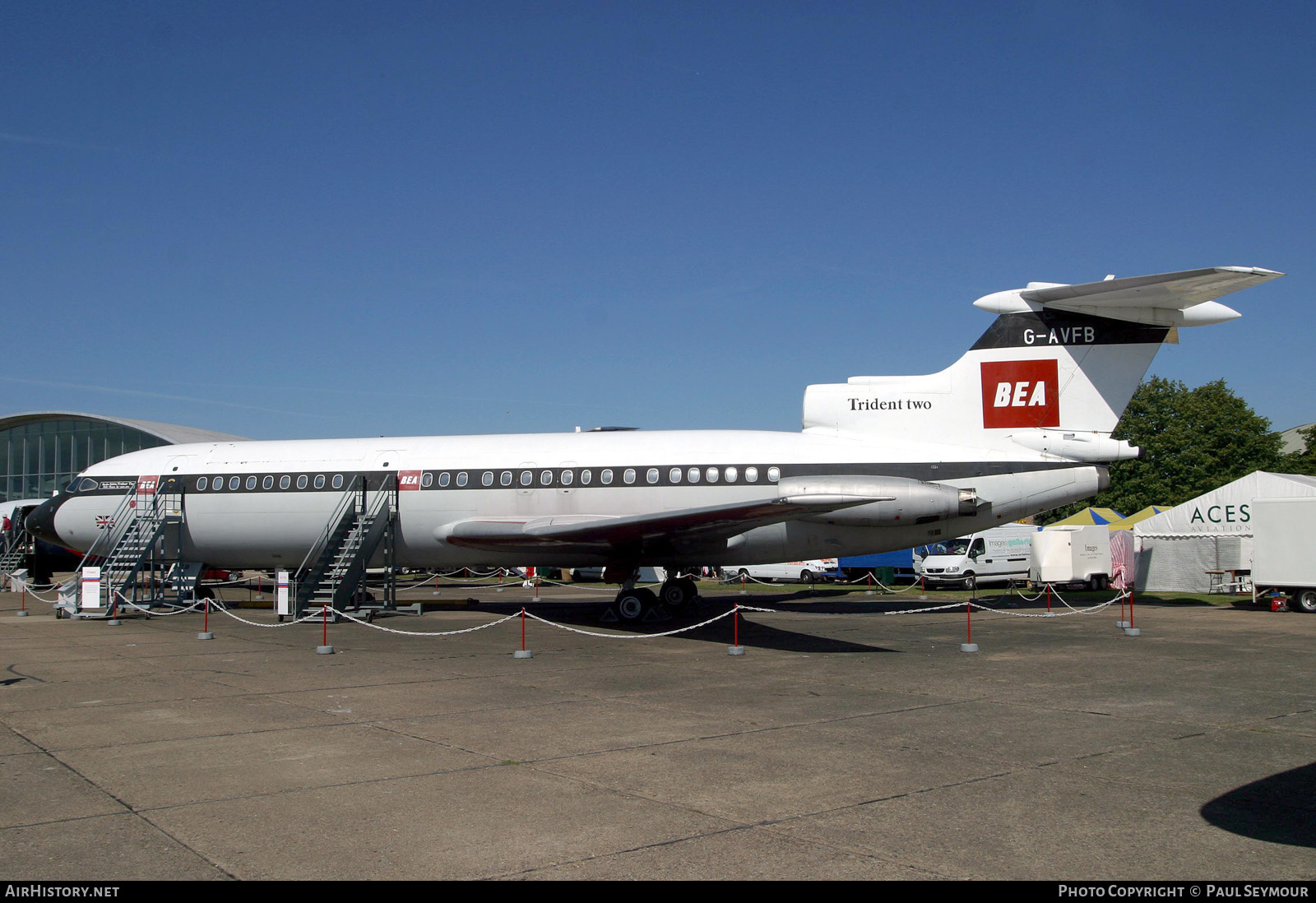 Aircraft Photo of G-AVFB | Hawker Siddeley HS-121 Trident 2E | BEA - British European Airways | AirHistory.net #434947