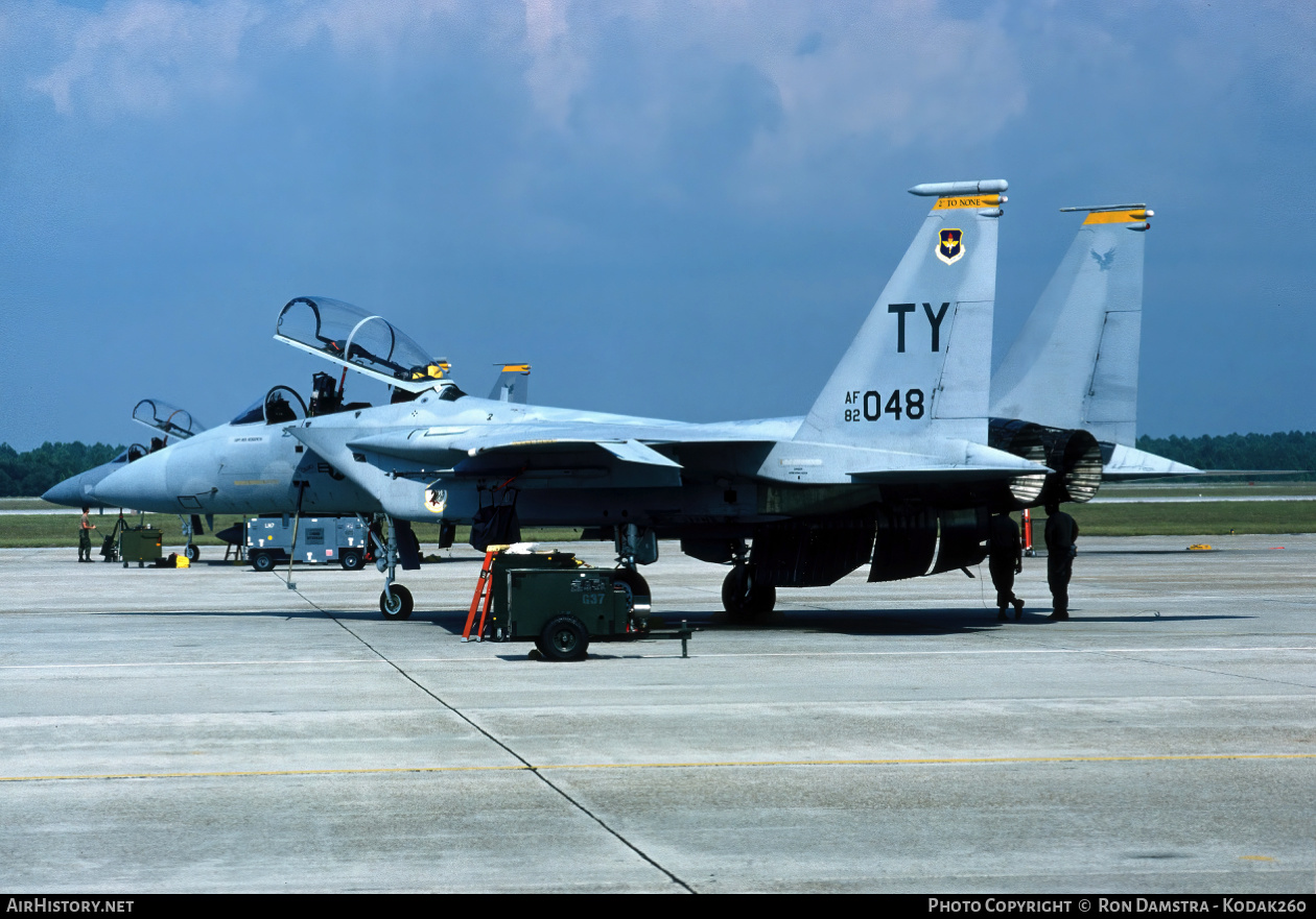 Aircraft Photo of 82-0048 / AF82-048 | McDonnell Douglas F-15D Eagle | USA - Air Force | AirHistory.net #434954