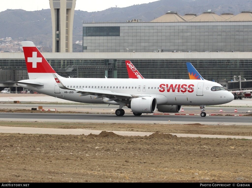 Aircraft Photo of HB-JDD | Airbus A320-271N | Swiss International Air Lines | AirHistory.net #434957