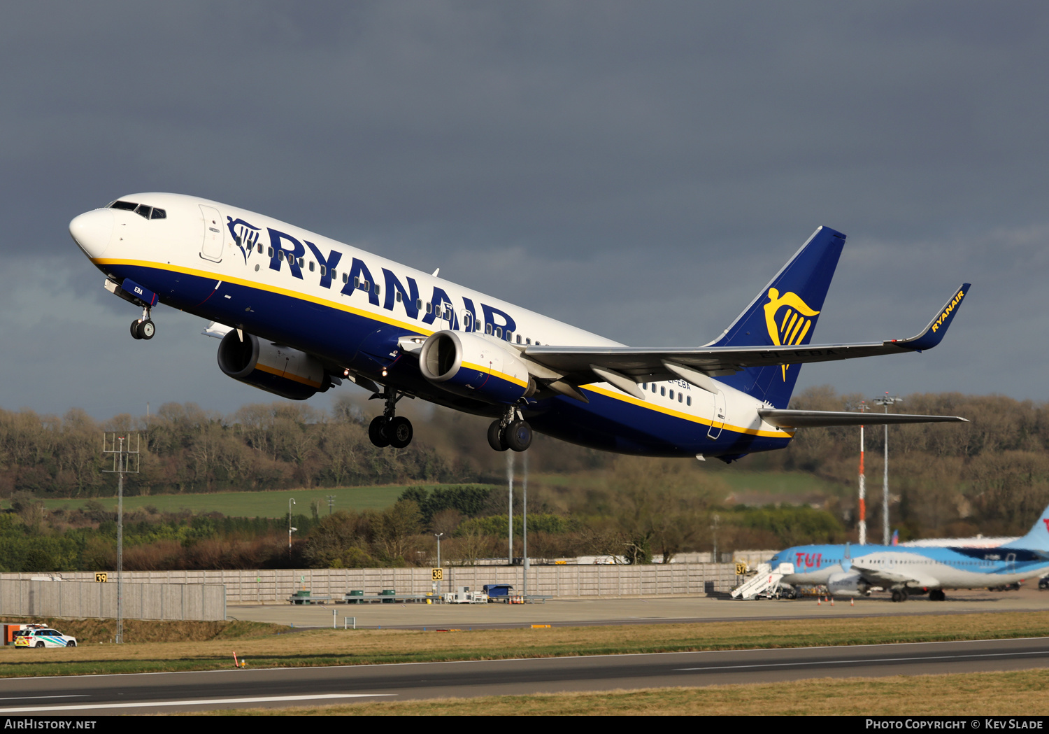 Aircraft Photo of EI-EBA | Boeing 737-8AS | Ryanair | AirHistory.net #434961