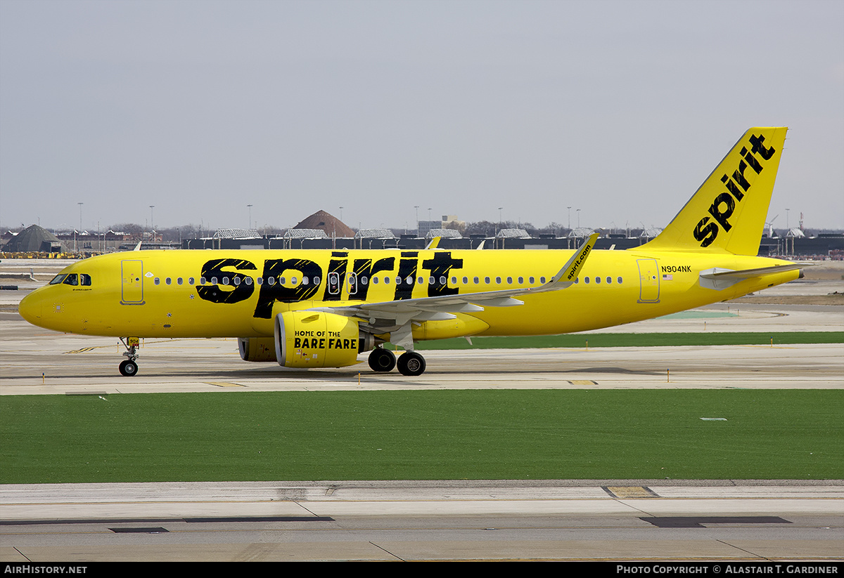Aircraft Photo of N904NK | Airbus A320-271N | Spirit Airlines | AirHistory.net #434963
