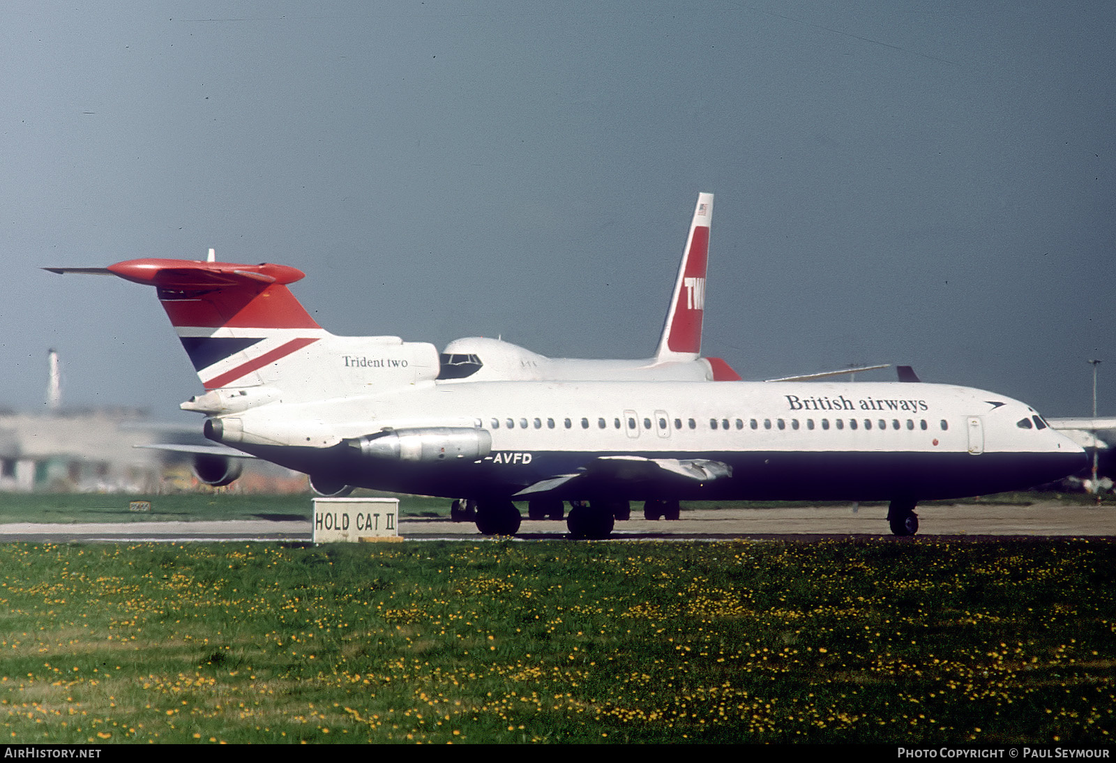 Aircraft Photo of G-AVFD | Hawker Siddeley HS-121 Trident 2E | British Airways | AirHistory.net #434967