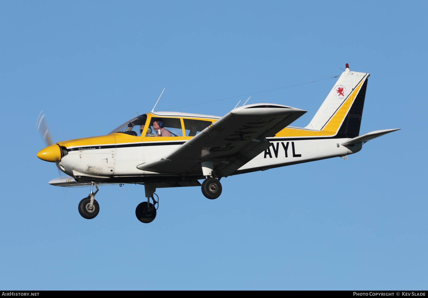 Aircraft Photo of G-AVYL | Piper PA-28-180 Cherokee D | Gryphon Aero Club | AirHistory.net #434985
