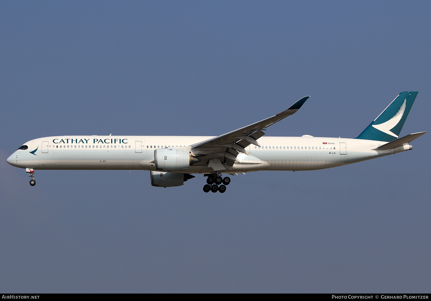 Aircraft Photo of B-LXI | Airbus A350-1041 | Cathay Pacific Airways | AirHistory.net #434987