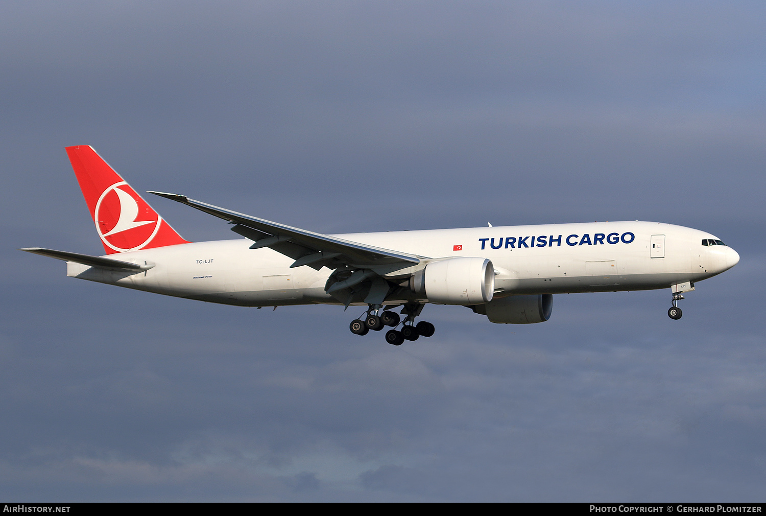 Aircraft Photo of TC-LJT | Boeing 777-F | Turkish Airlines Cargo | AirHistory.net #434992