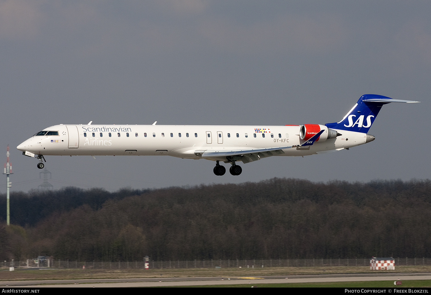 Aircraft Photo of OY-KFC | Bombardier CRJ-900ER NG (CL-600-2D24) | Scandinavian Airlines - SAS | AirHistory.net #435011