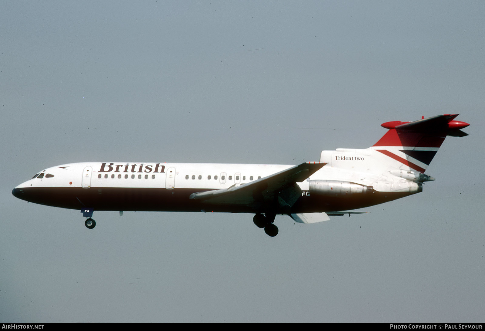 Aircraft Photo of G-AVFG | Hawker Siddeley HS-121 Trident 2E | British Airways | AirHistory.net #435019