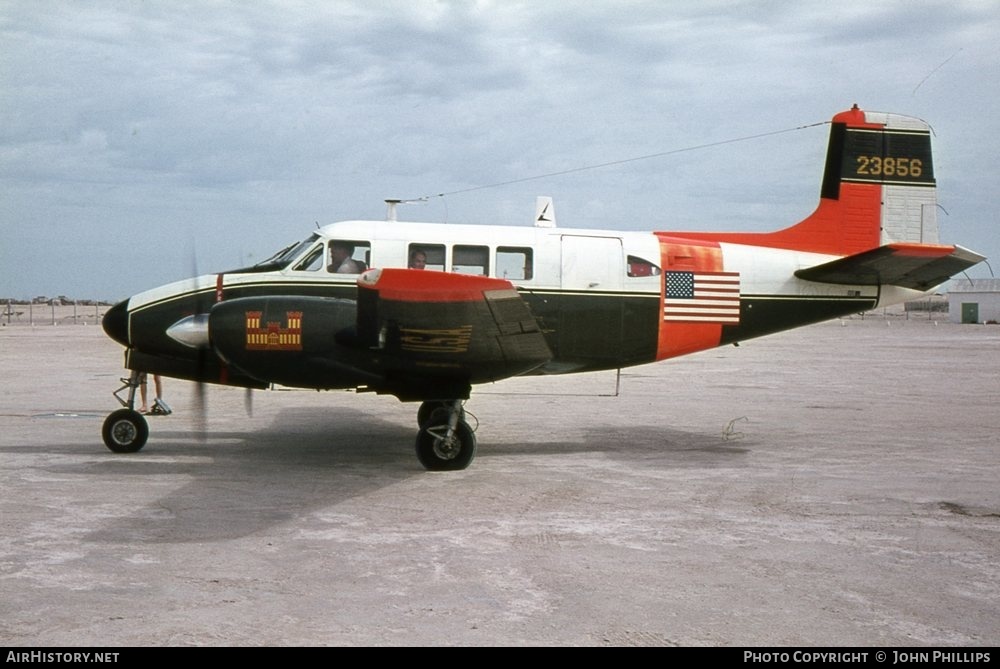 Aircraft Photo of 62-3856 / 23856 | Beech L-23F Seminole (65) | USA - Army | AirHistory.net #435022