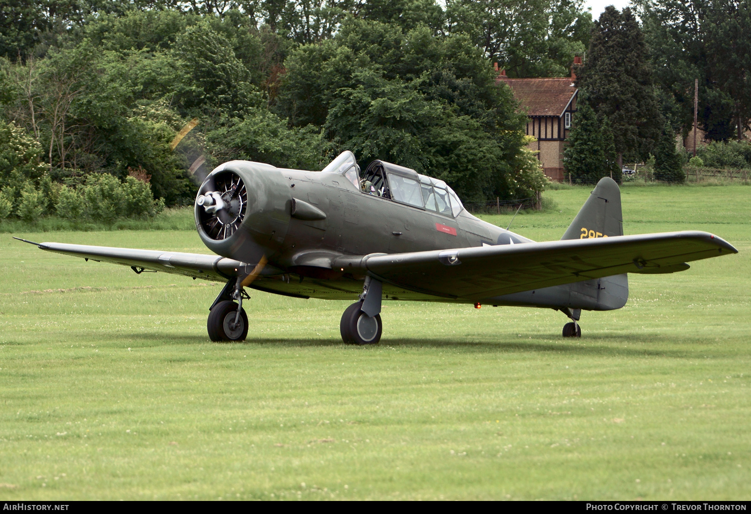 Aircraft Photo of G-KAMY / 285068 | North American AT-6D Texan | USA - Air Force | AirHistory.net #435024