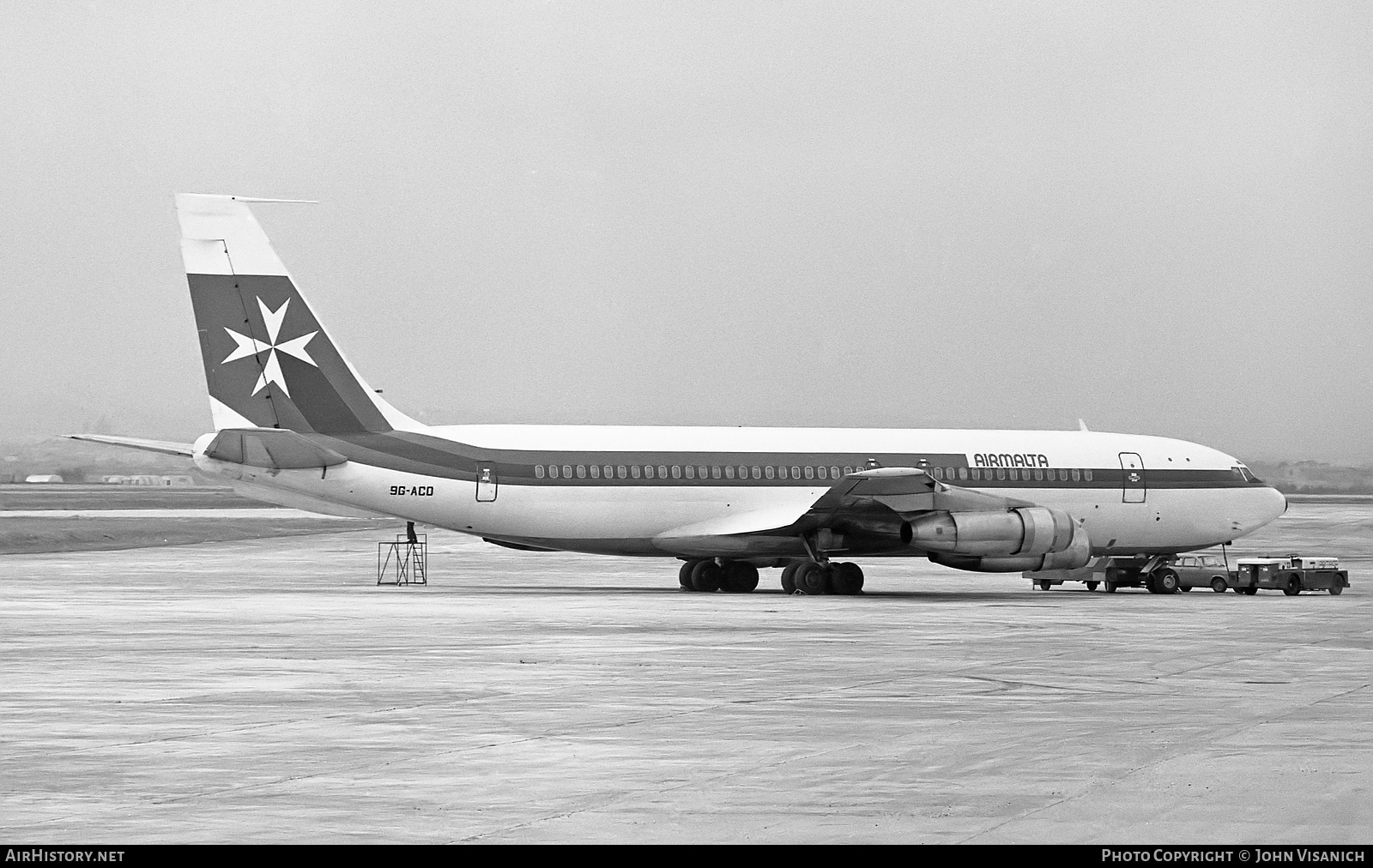 Aircraft Photo of 9G-ACO | Boeing 707-123B | Air Malta | AirHistory.net #435027