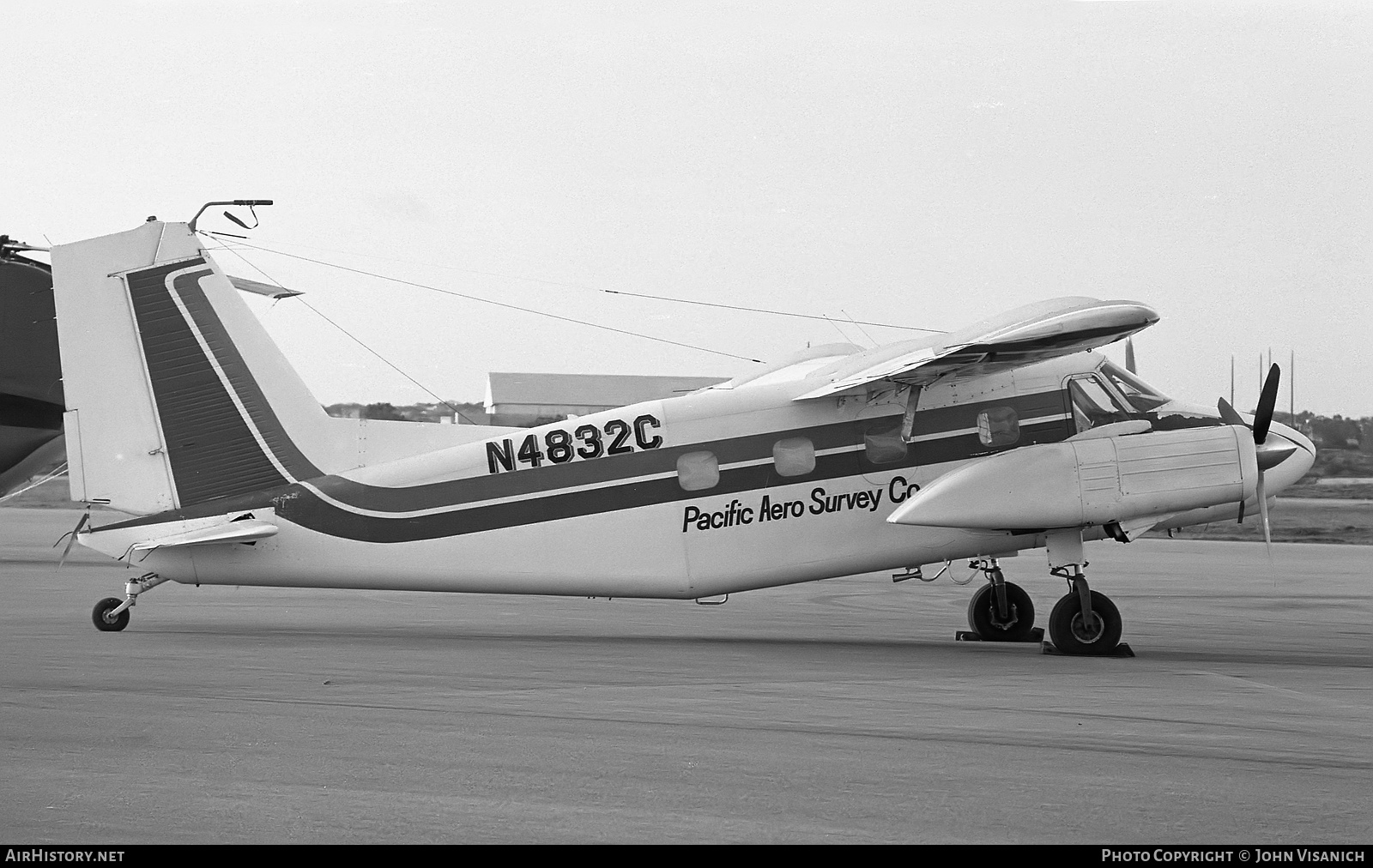 Aircraft Photo of N4832C | Dornier Do-28D-1 Skyservant | Pacific Aero Survey Company | AirHistory.net #435032