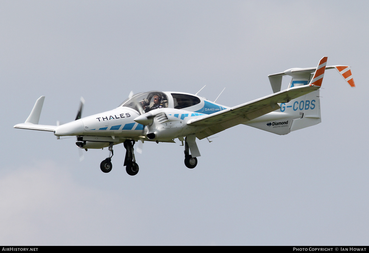Aircraft Photo of G-COBS | Diamond DA42 M-NG | Thales | AirHistory.net #435036