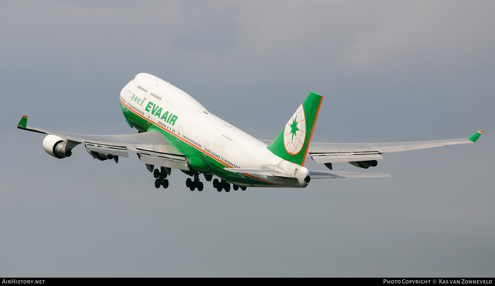 Aircraft Photo of B-16405 | Boeing 747-45EM | EVA Air | AirHistory.net #435049