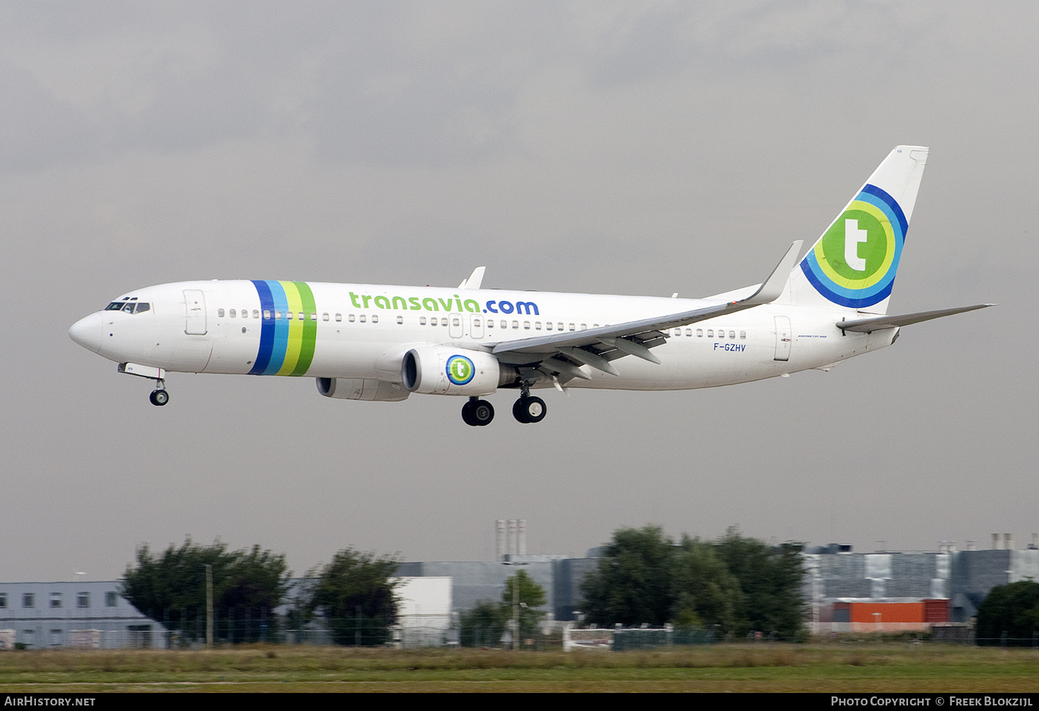 Aircraft Photo of F-GZHV | Boeing 737-85H | Transavia | AirHistory.net #435056