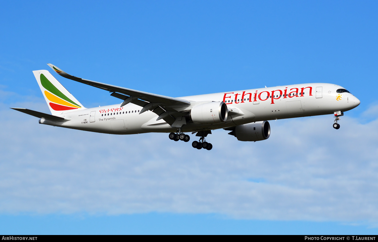 Aircraft Photo of F-WZNC | Airbus A350-941 | Ethiopian Airlines | AirHistory.net #435060