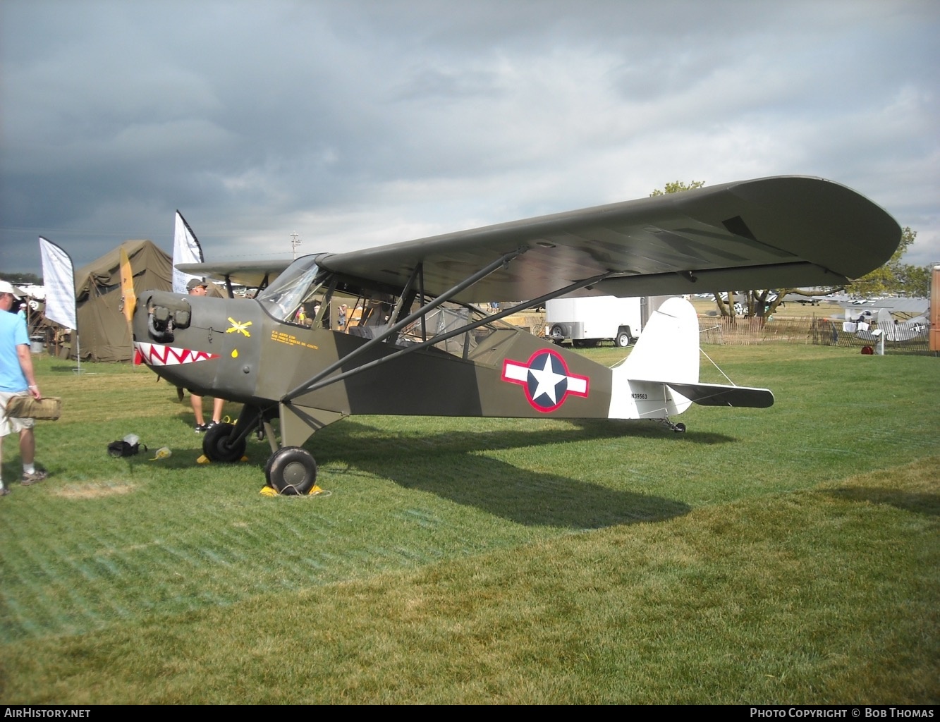 Aircraft Photo of N39563 / 42-14751 | Aeronca L-3B Grasshopper | USA - Air Force | AirHistory.net #435078