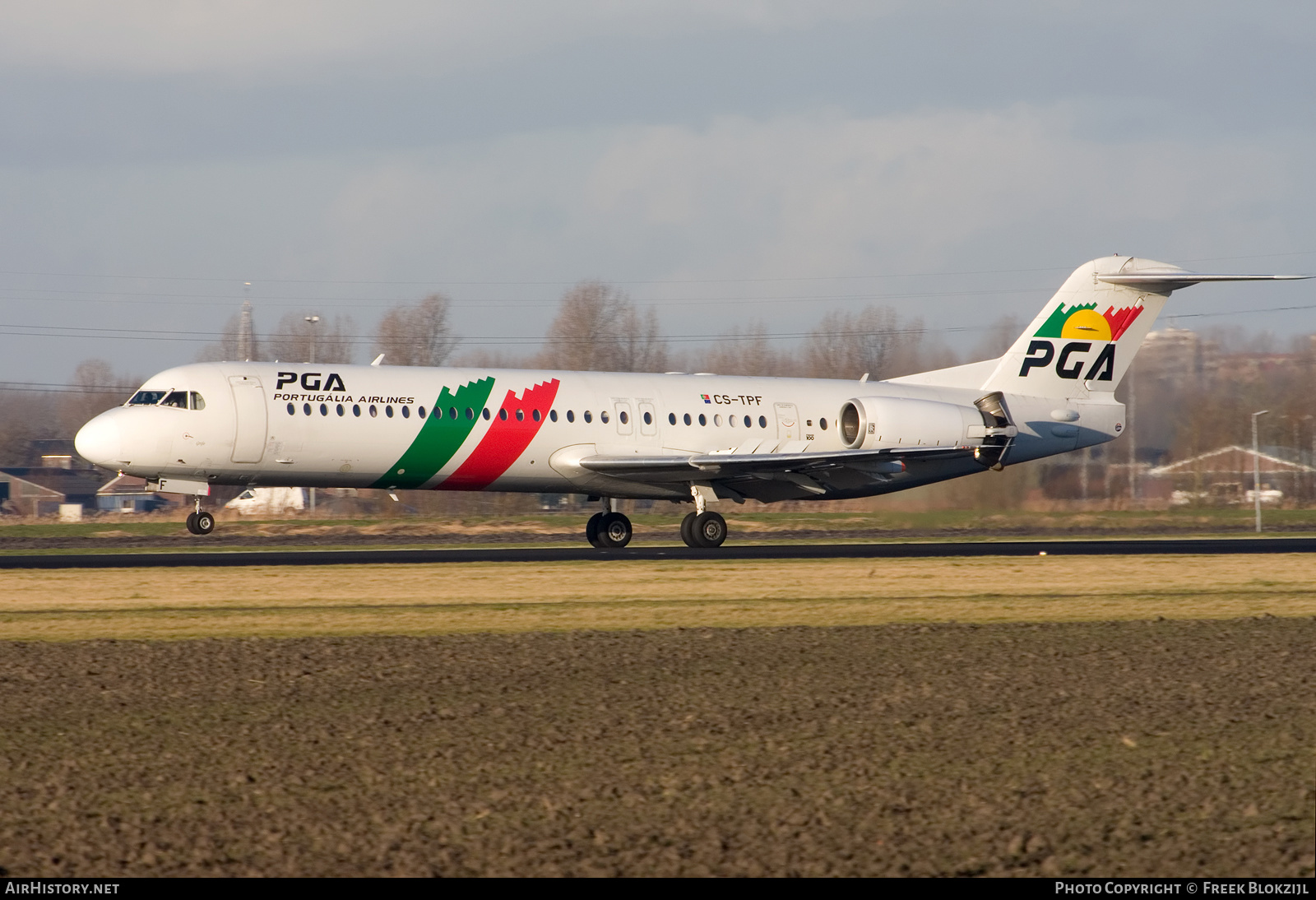 Aircraft Photo of CS-TPF | Fokker 100 (F28-0100) | Portugália Airlines - PGA | AirHistory.net #435079