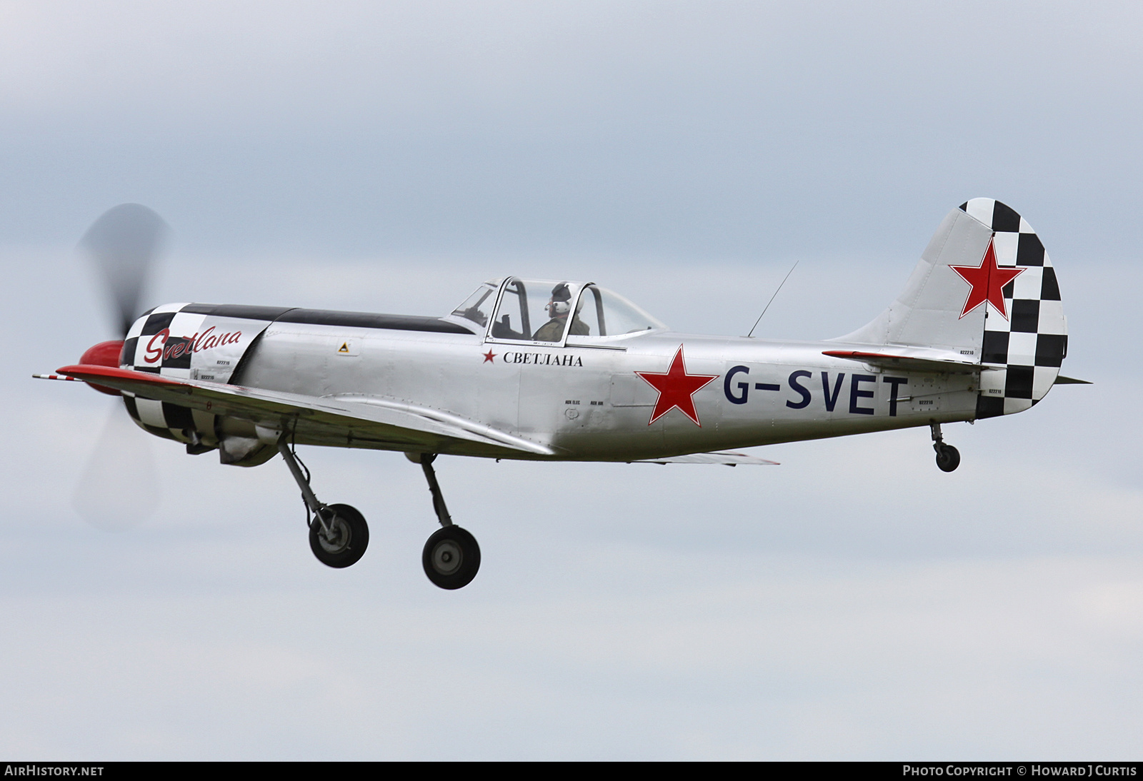 Aircraft Photo of G-SVET | Yakovlev Yak-50 | Soviet Union - Air Force | AirHistory.net #435102