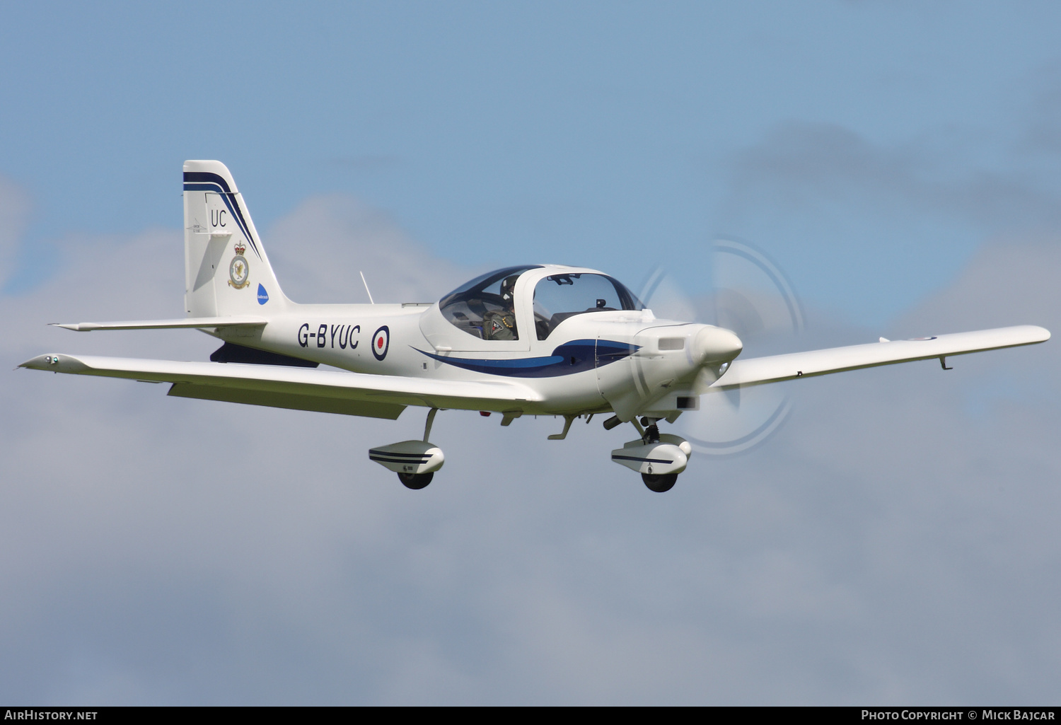 Aircraft Photo of G-BYUC | Grob G-115E Tutor | UK - Air Force | AirHistory.net #435125