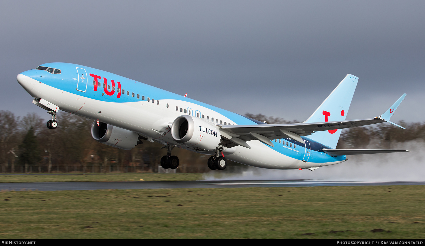 Aircraft Photo of PH-TFT | Boeing 737-8 Max 8 | TUI | AirHistory.net #435128