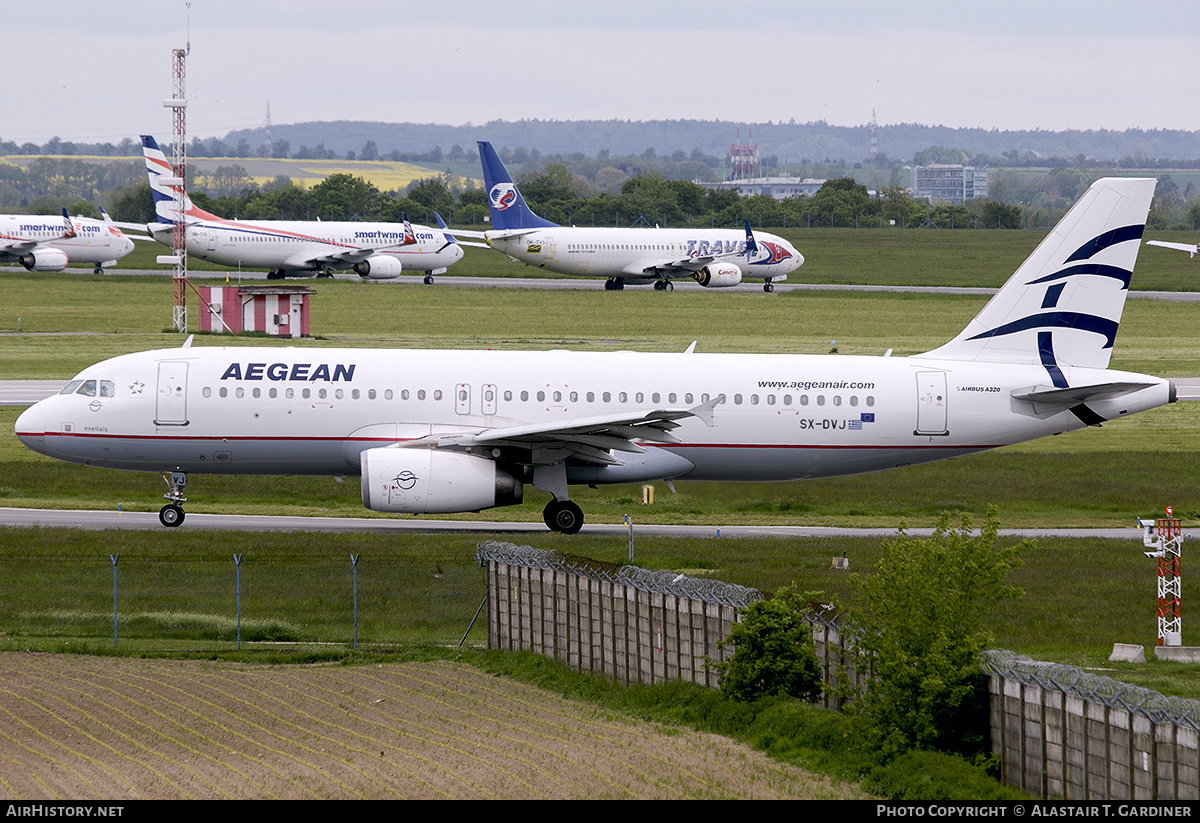 Aircraft Photo of SX-DVJ | Airbus A320-232 | Aegean Airlines | AirHistory.net #435142
