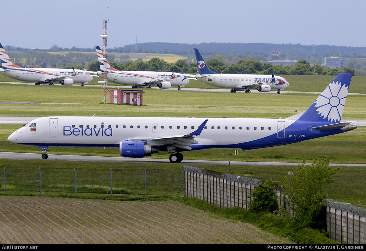 Aircraft Photo of EW-532PO | Embraer 195LR (ERJ-190-200LR) | Belavia | AirHistory.net #435158