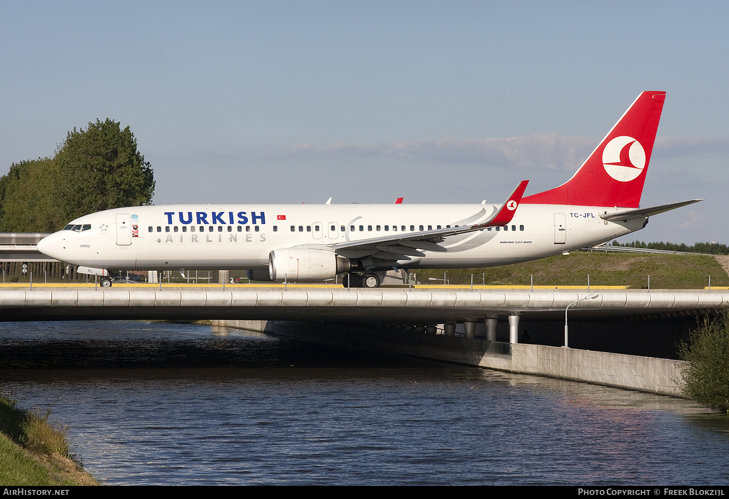 Aircraft Photo of TC-JFL | Boeing 737-8F2 | Turkish Airlines | AirHistory.net #435159