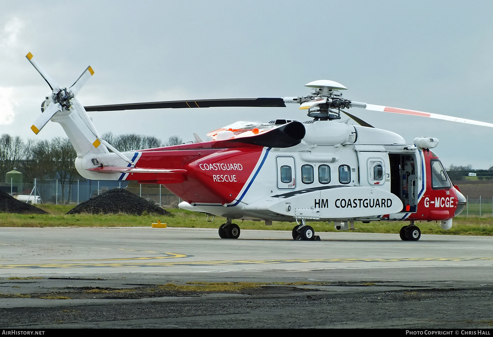 Aircraft Photo of G-MCGE | Sikorsky S-92A | HM Coastguard | AirHistory.net #435185