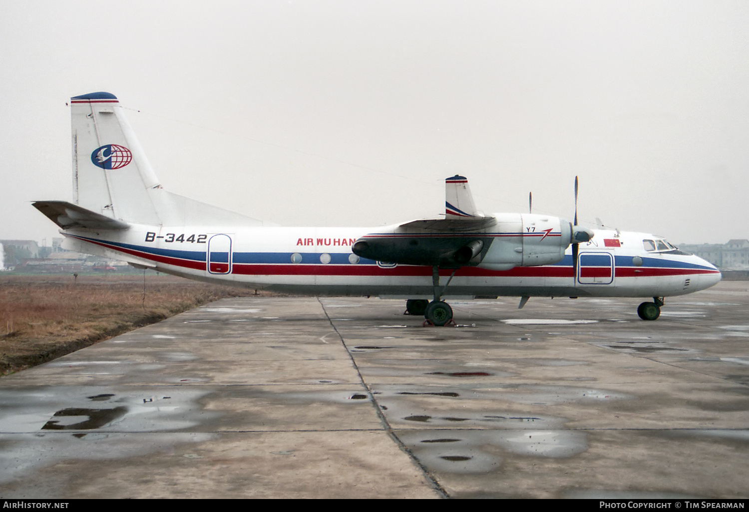 Aircraft Photo of B-3442 | Xian Y7-100C | Wuhan Airlines | AirHistory.net #435204