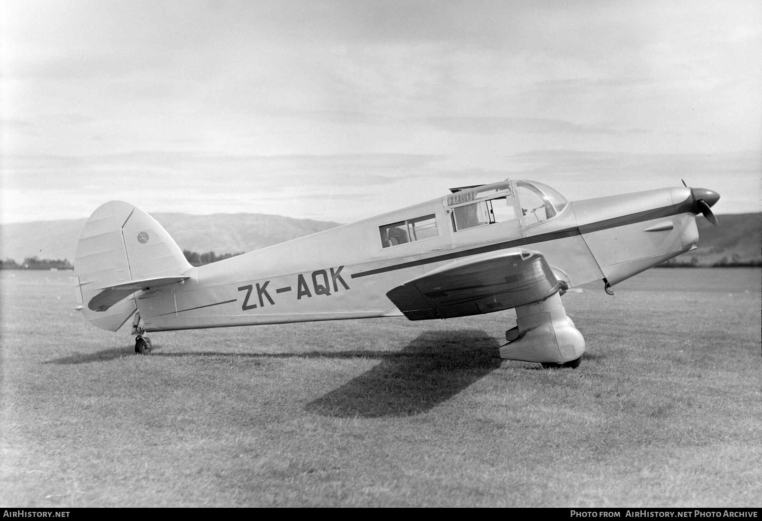 Aircraft Photo of ZK-AQK | Percival P.44 Proctor 5 | AirHistory.net #435234