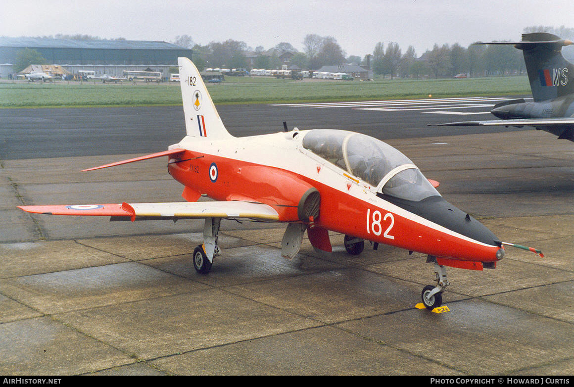 Aircraft Photo of XX182 | British Aerospace Hawk T.1 | UK - Air Force | AirHistory.net #435260