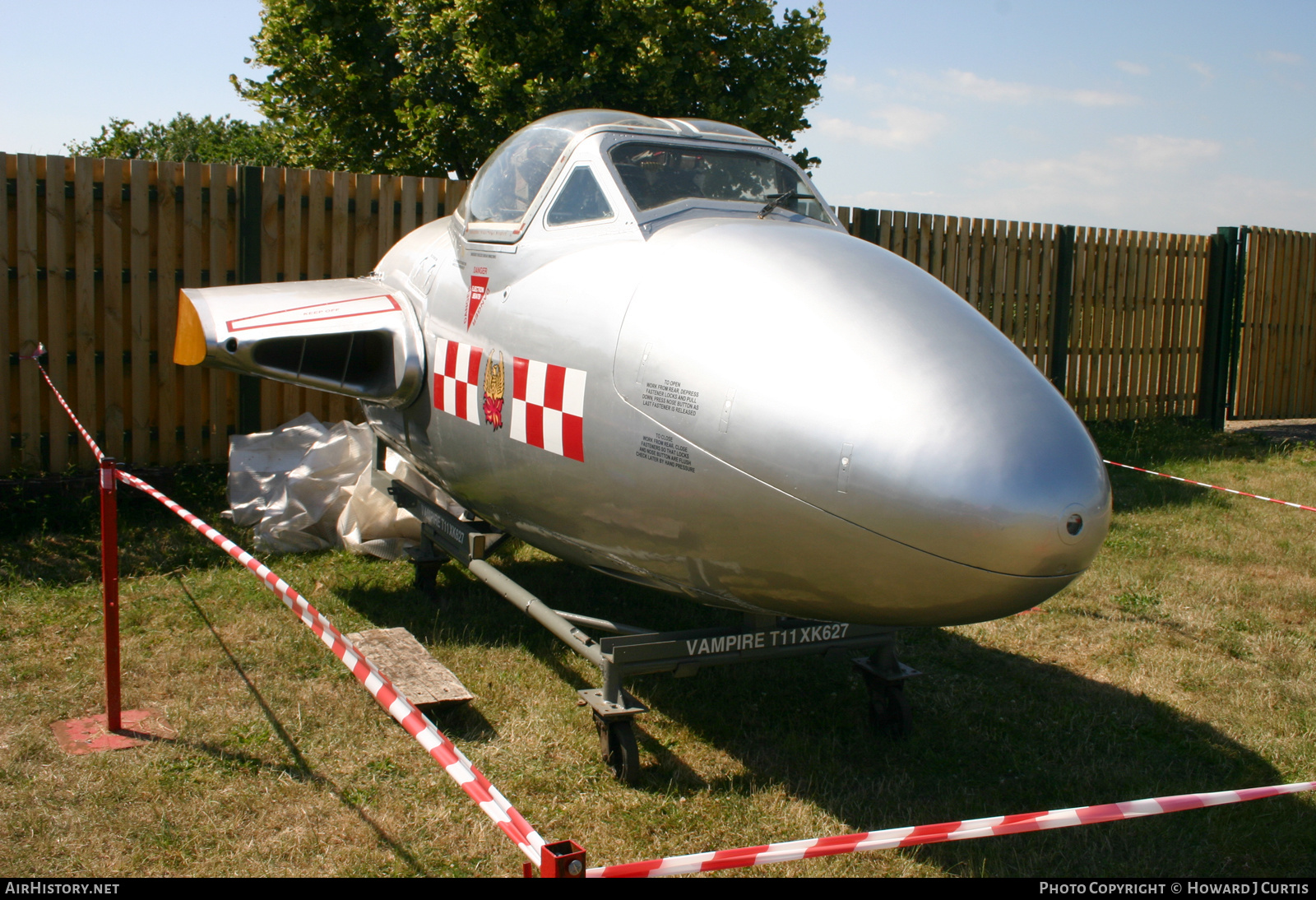 Aircraft Photo of XK627 | De Havilland D.H. 115 Vampire T11 | UK - Air Force | AirHistory.net #435263