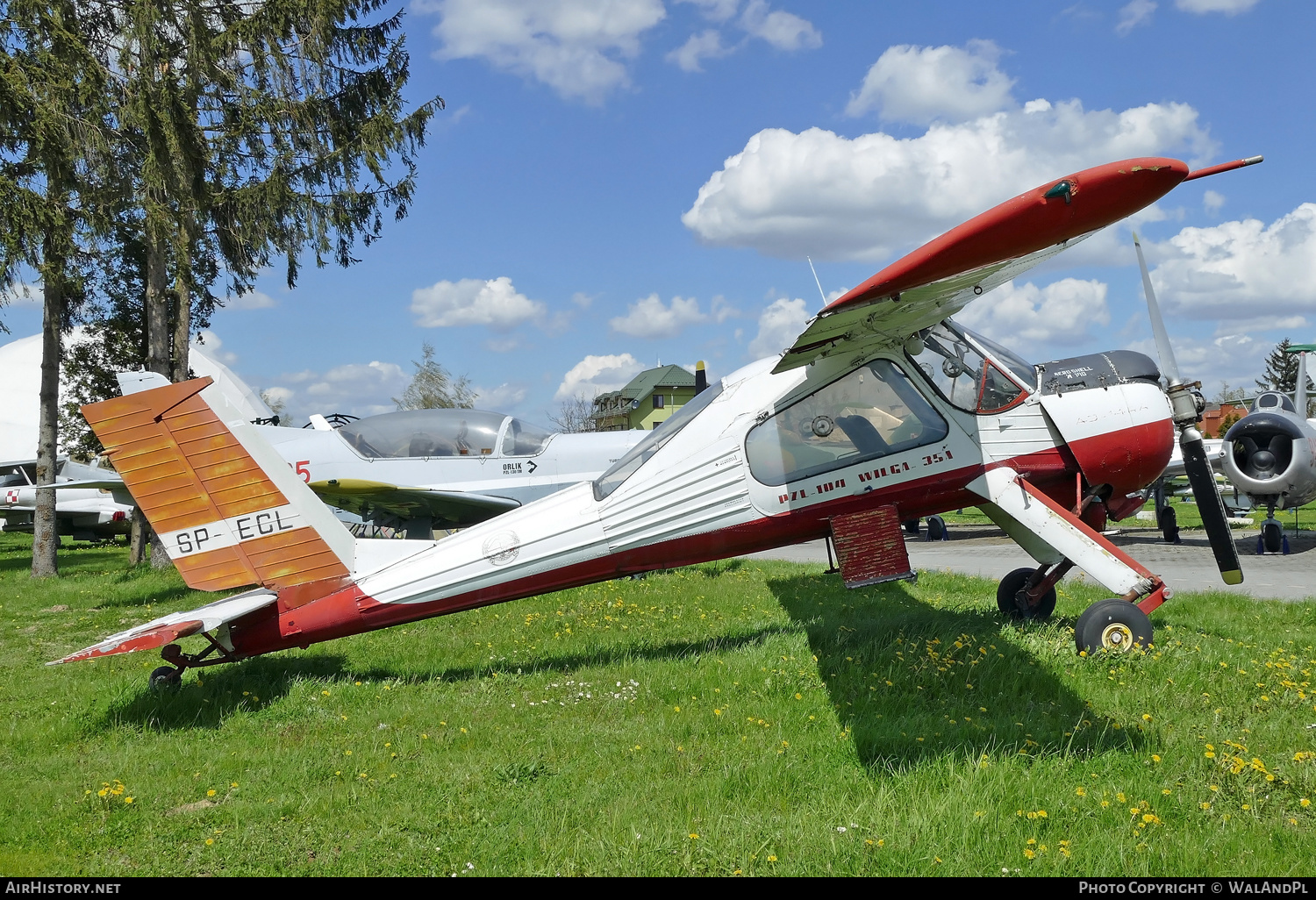Aircraft Photo of SP-ECL | PZL-Okecie PZL-104 Wilga 35A | Aeroklub Orlat | AirHistory.net #435267