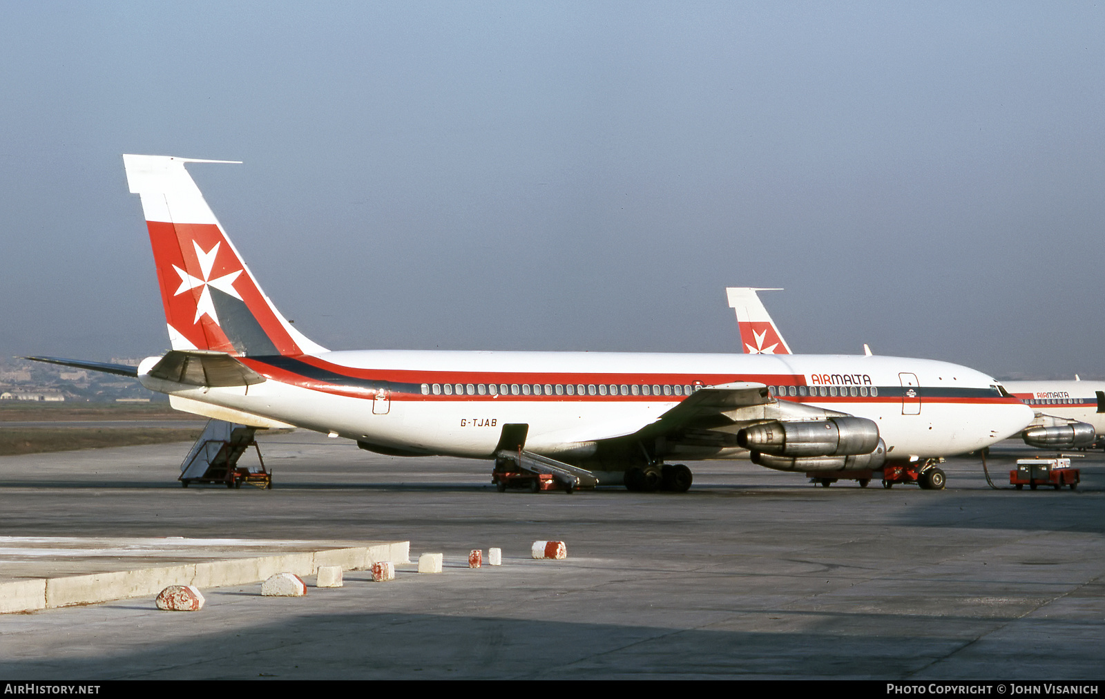 Aircraft Photo of G-TJAB | Boeing 707-123B | Air Malta | AirHistory.net #435268