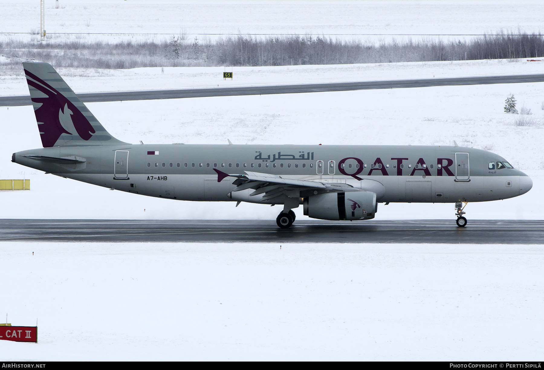 Aircraft Photo of A7-AHB | Airbus A320-232 | Qatar Airways | AirHistory.net #435272