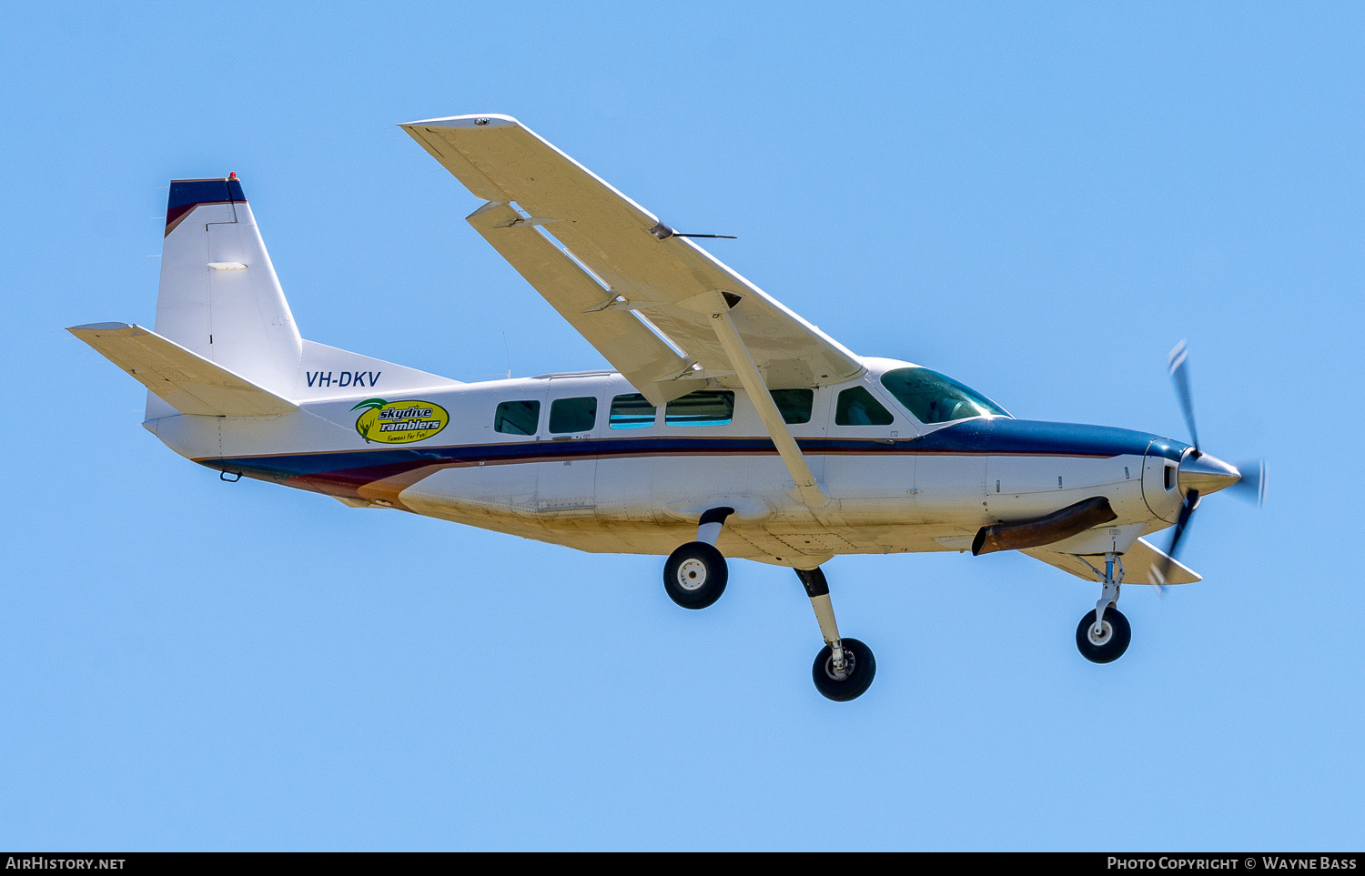 Aircraft Photo of VH-DKV | Cessna 208 Caravan I | Skydive Ramblers | AirHistory.net #435274