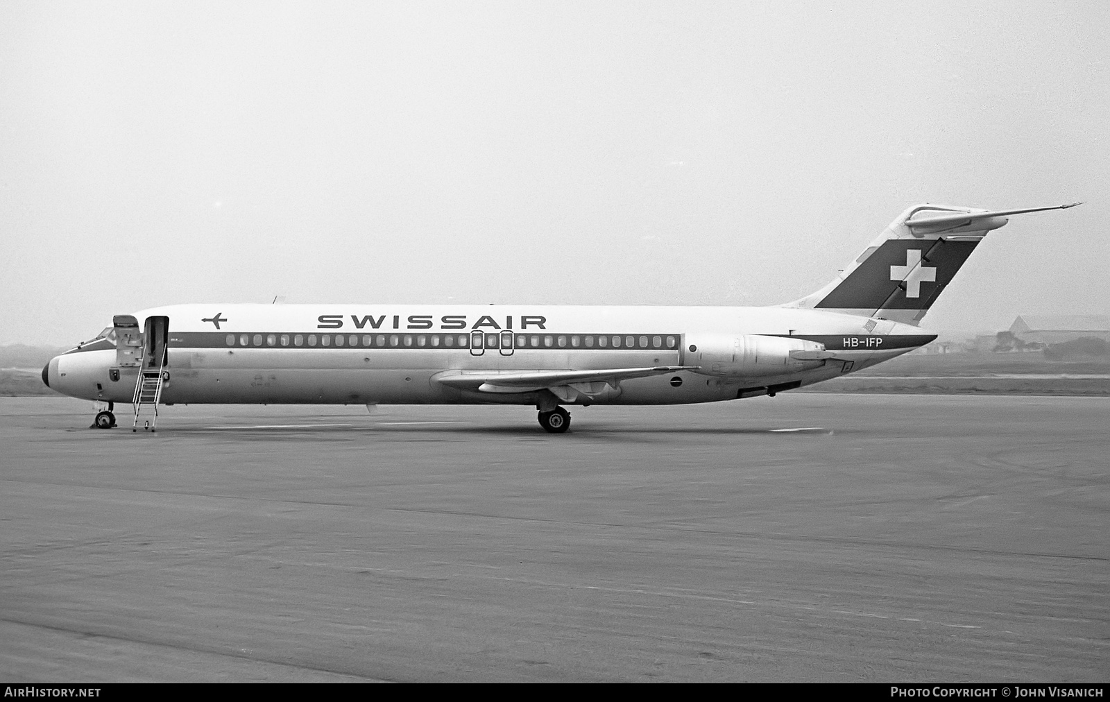 Aircraft Photo of HB-IFP | McDonnell Douglas DC-9-32 | Swissair | AirHistory.net #435288