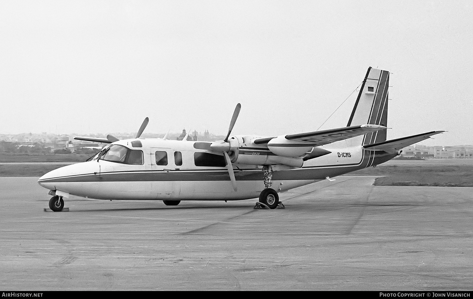 Aircraft Photo of D-ICMS | Rockwell 690B Turbo Commander | AirHistory.net #435291