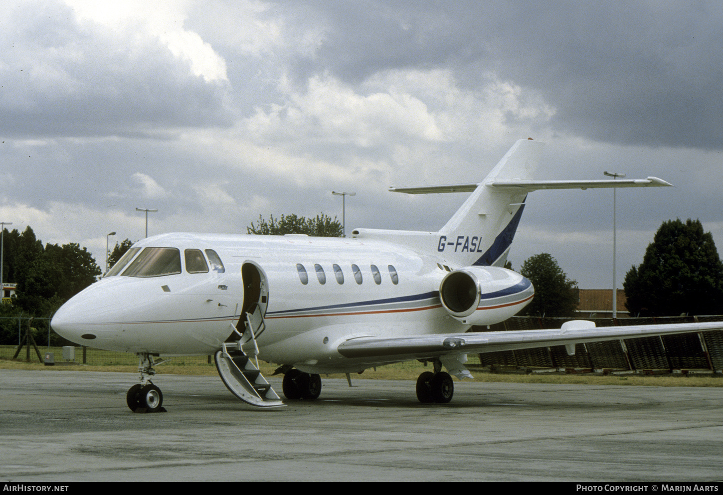 Aircraft Photo of G-FASL | British Aerospace BAe-125-800A | AirHistory.net #435302