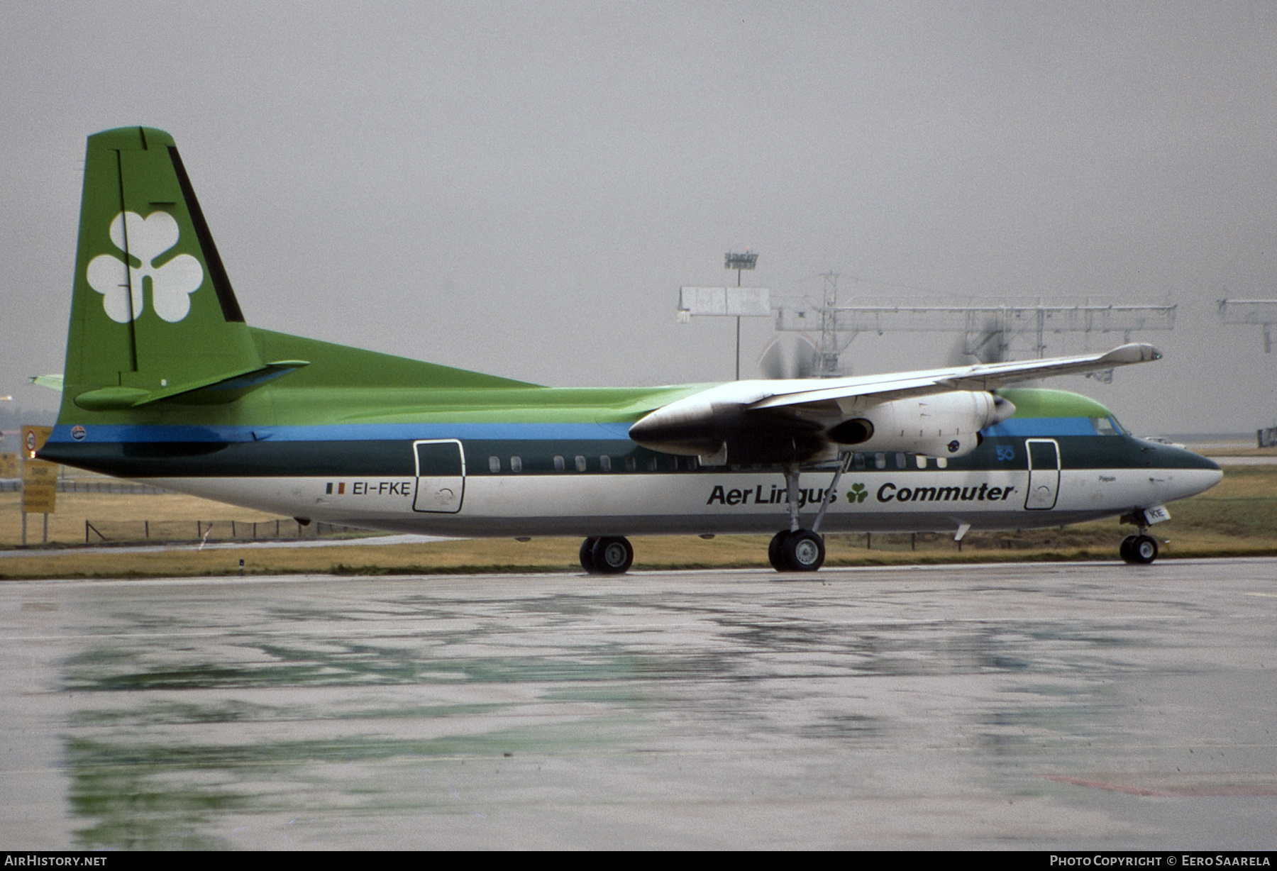 Aircraft Photo of EI-FKE | Fokker 50 | Aer Lingus Commuter | AirHistory.net #435308