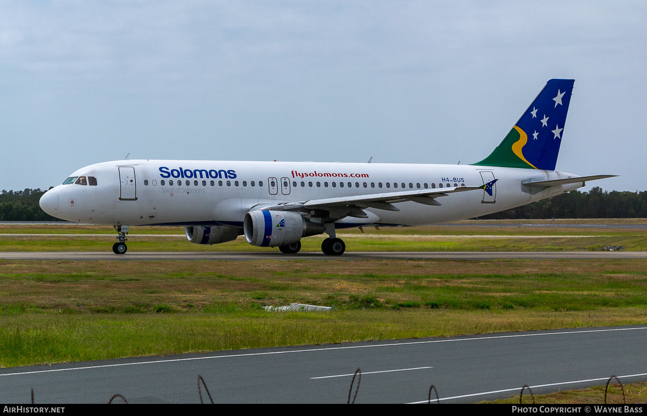 Aircraft Photo of H4-BUS | Airbus A320-211 | Solomons - Solomon Airlines | AirHistory.net #435309