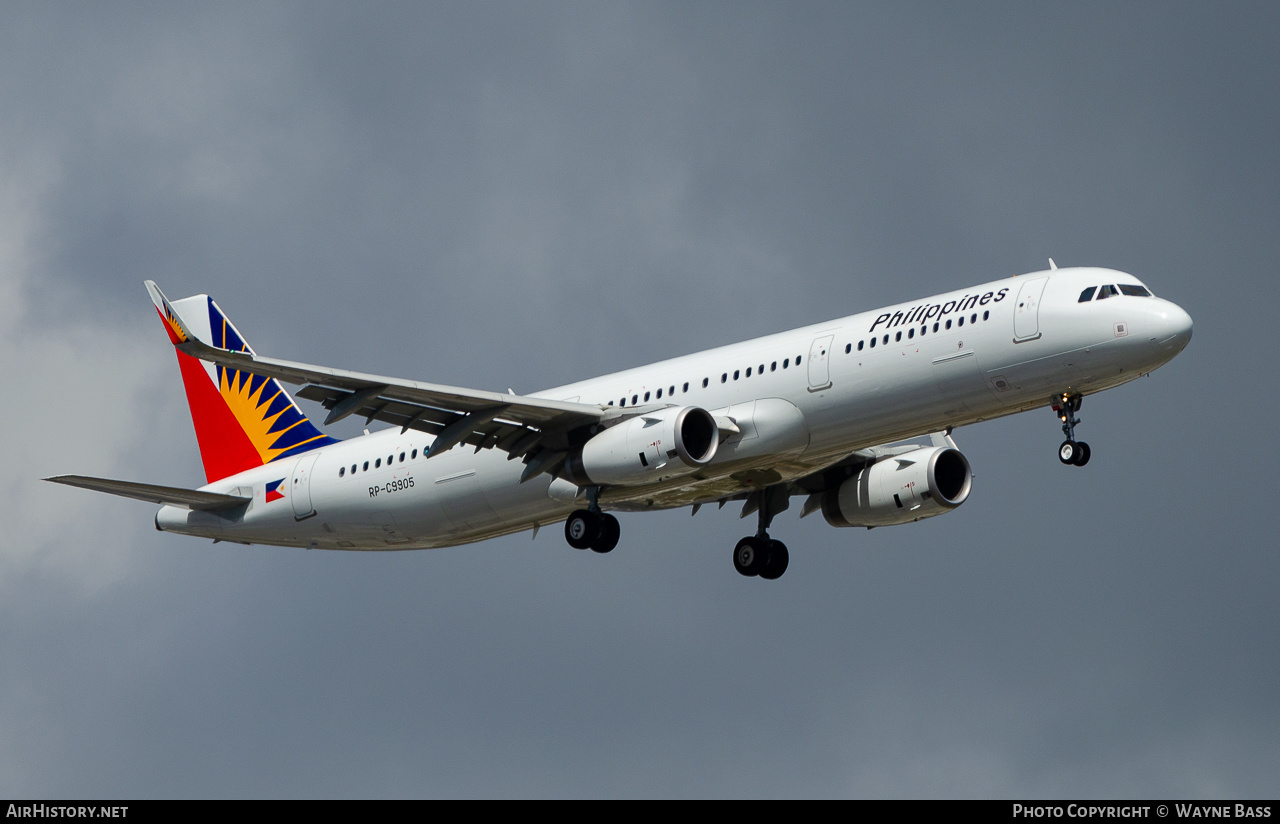 Aircraft Photo of RP-C9905 | Airbus A321-231 | Philippine Airlines | AirHistory.net #435310