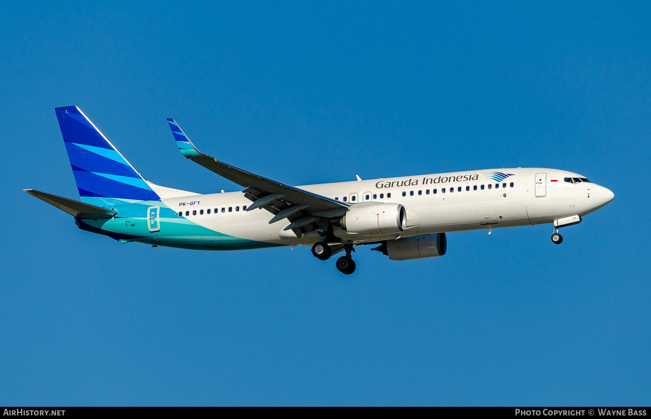 Aircraft Photo of PK-GFY | Boeing 737-86N | Garuda Indonesia | AirHistory.net #435311