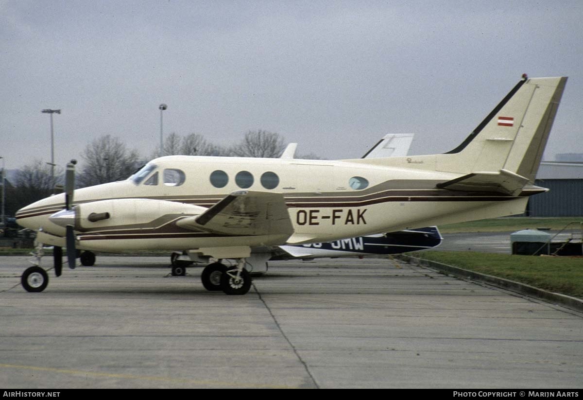Aircraft Photo of OE-FAK | Beech C90A King Air | AirHistory.net #435314
