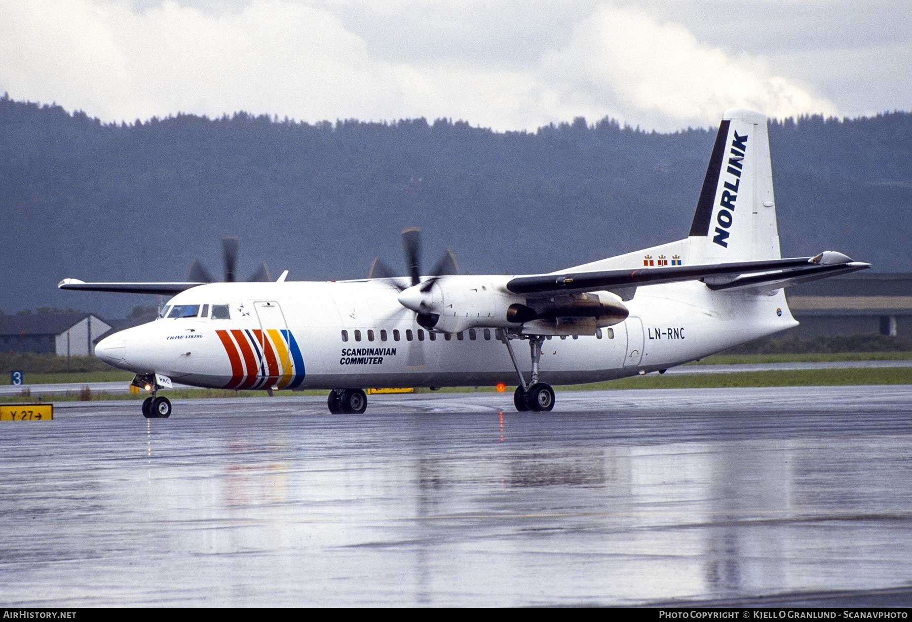 Aircraft Photo of LN-RNC | Fokker 50 | Scandinavian Commuter - Norlink | AirHistory.net #435320