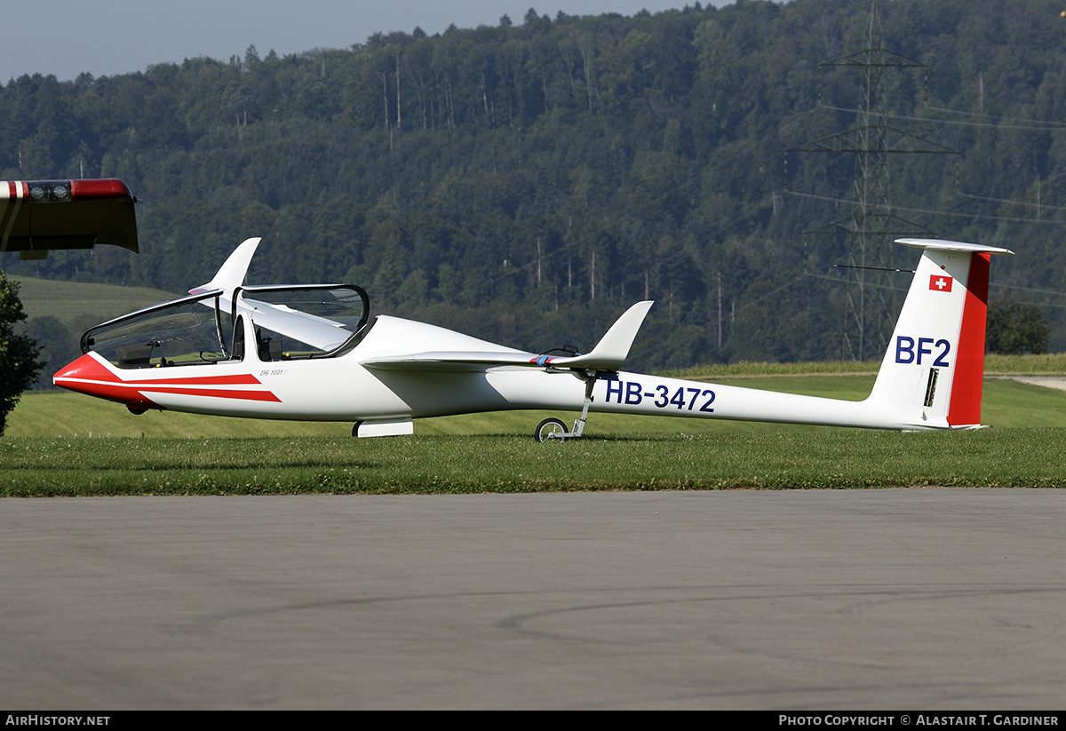 Aircraft Photo of HB-3472 | DG Flugzeugbau DG-1001 Club | AirHistory.net #435322